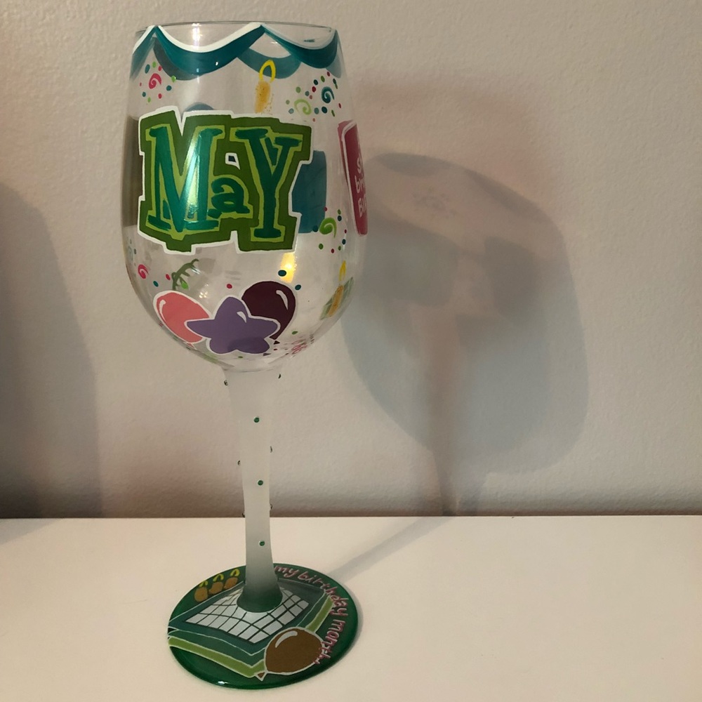 May wine glass